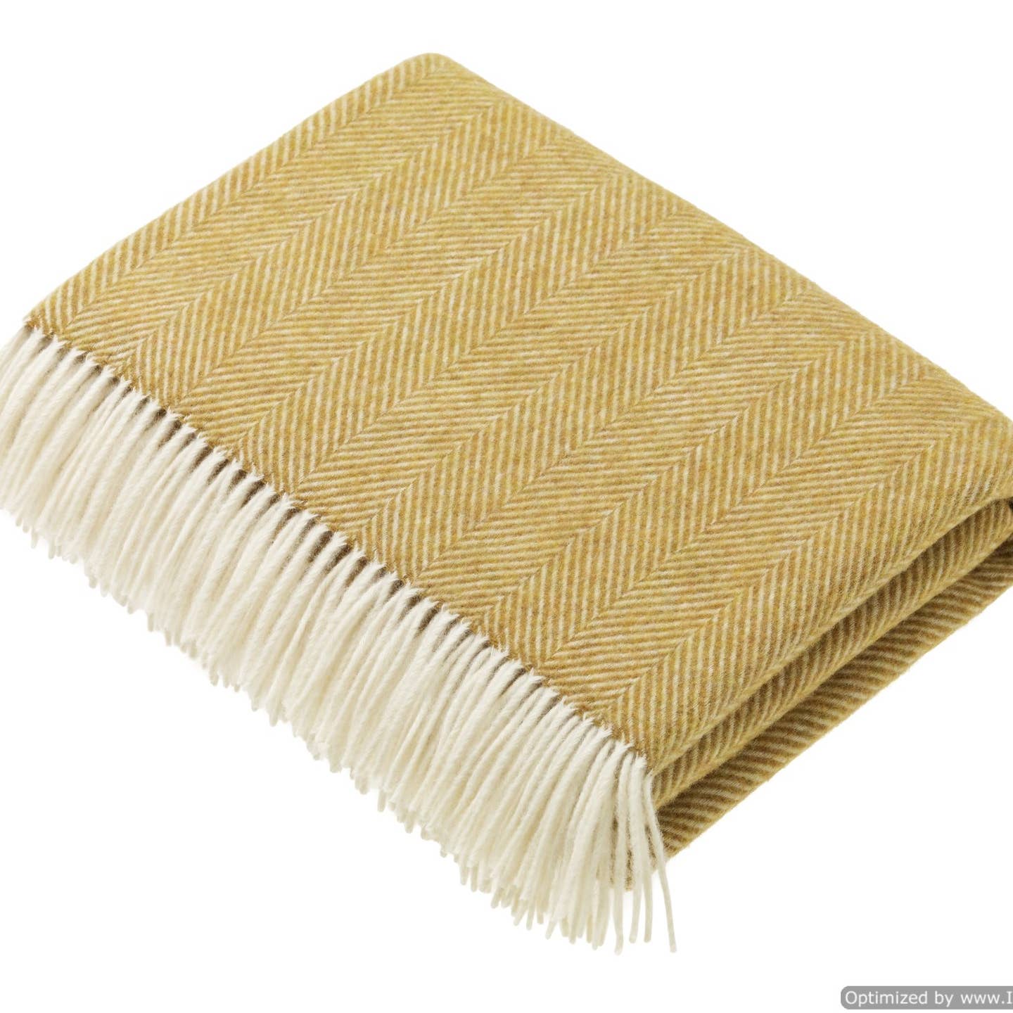 Throw Blanket in Yellow by Jeid Studio
