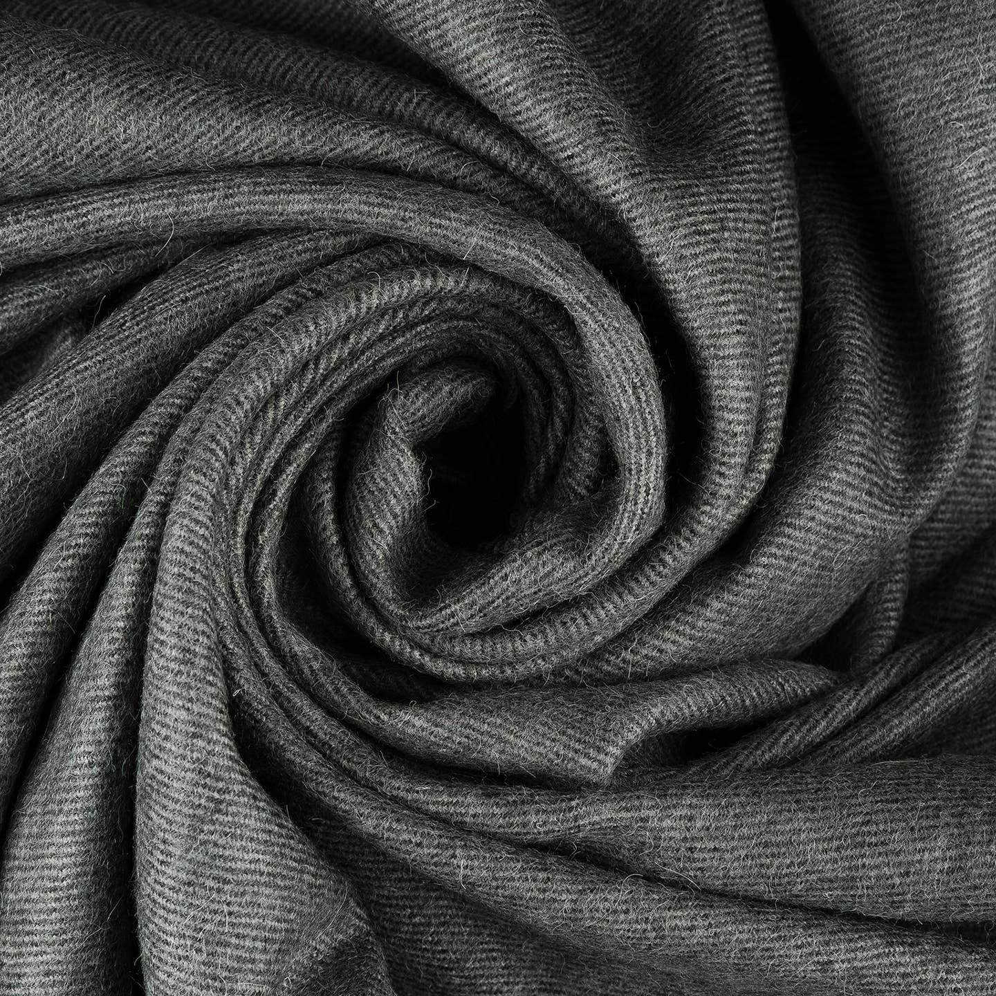 Throw Blanket in Grey-Black by Jeid Studio