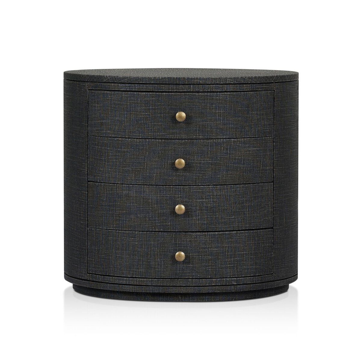 Bedside Table in Grey-Black by Jeid Studio
