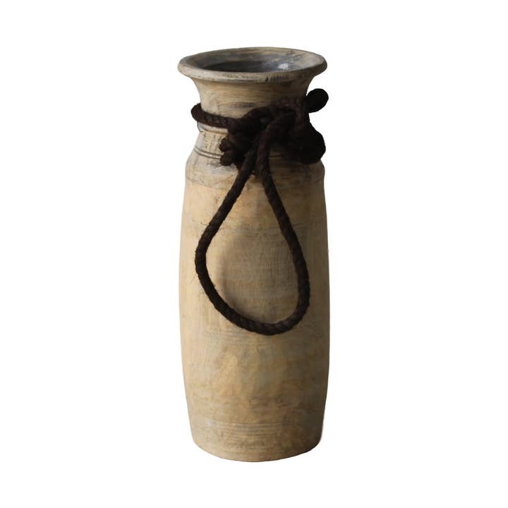 Vase in Natural-Brown by Jeid Studio