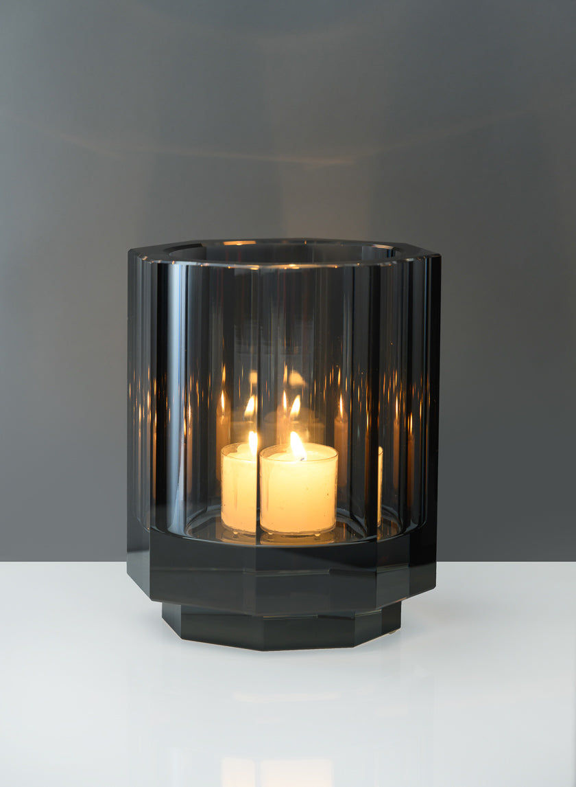 Vase in Grey-Black by Jeid Studio