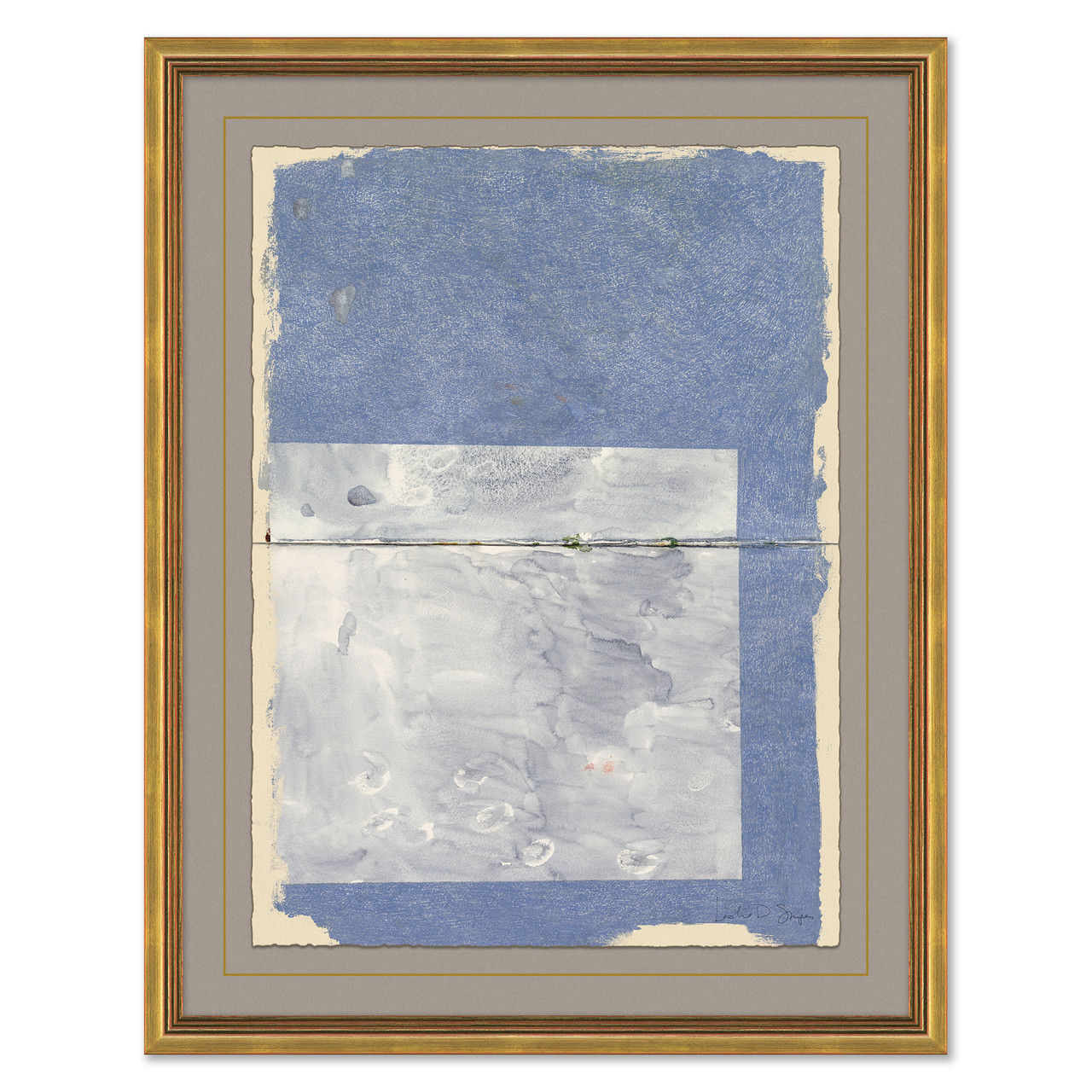 Wall Decor in Blue by Jeid Studio