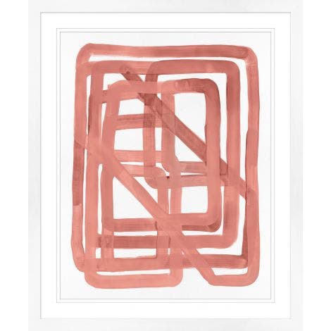 Wall Decor in Pink by Jeid Studio