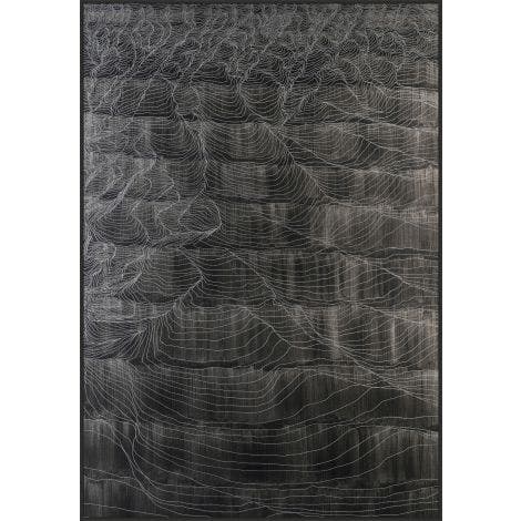 Wall Decor in Grey-Black by Jeid Studio